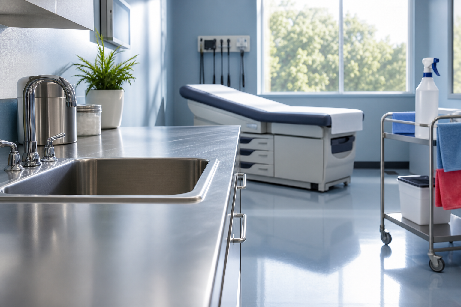 Medical office cleaning in Riverside