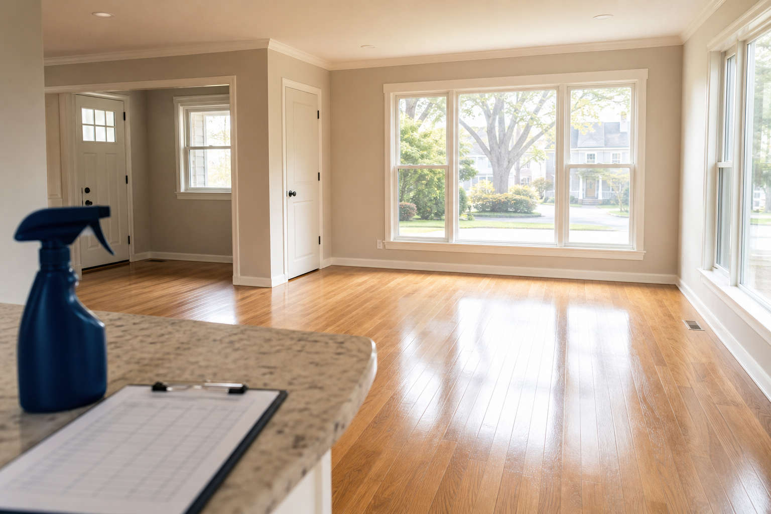 Rental property cleaning in Riverside