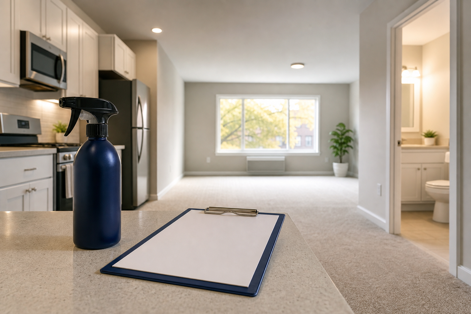 Rental property cleaning in Wilmette