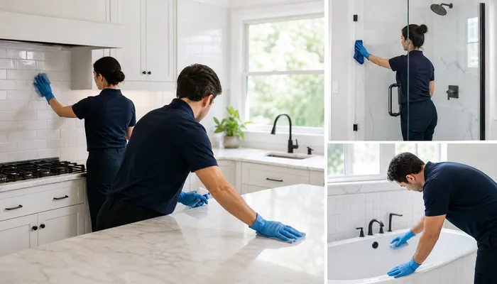Why Kitchen and Bathroom Deep Cleaning in the Near West Suburbs Matters Most