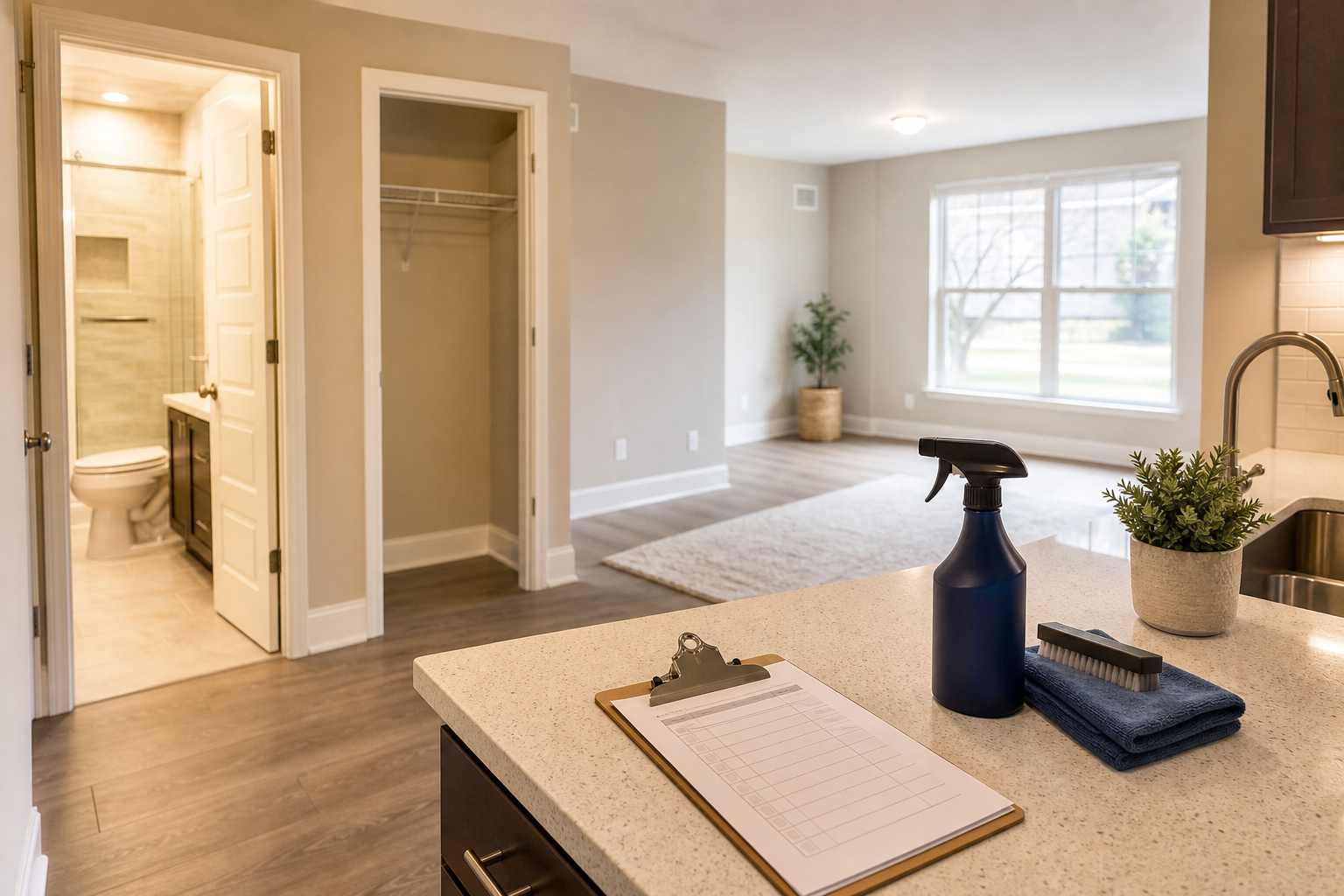 Rental property cleaning service in Oak Brook, IL