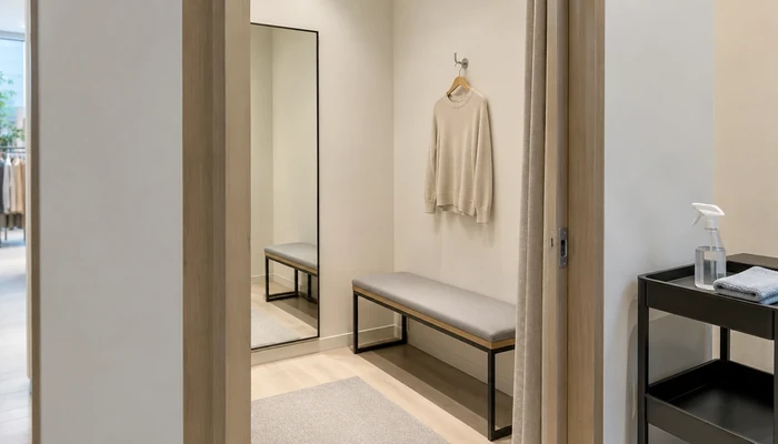 fitting room cleaning standards that protect retail customer trust